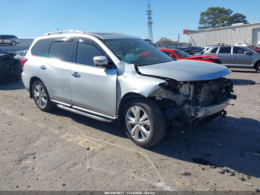 2018 NISSAN PATHFINDER SL - 5N1DR2MM0JC656842