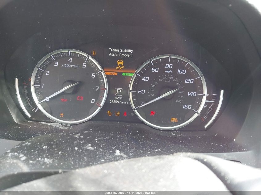 2020 Acura Mdx Standard VIN: 5J8YD3H3XLL003810 Lot: 43670907