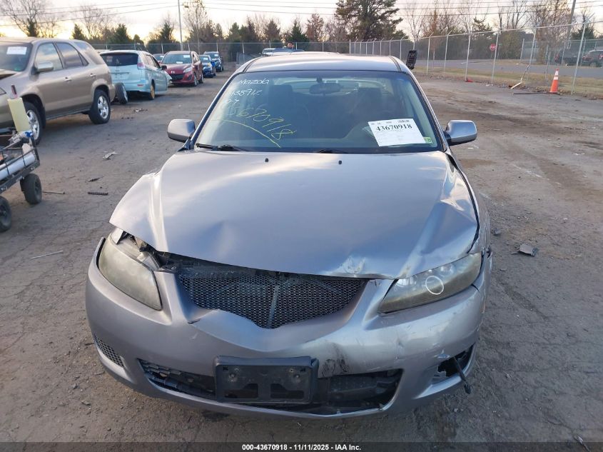 2007 Mazda Mazda6 I Sport Ve VIN: 1YVHP80C275M56435 Lot: 43670918