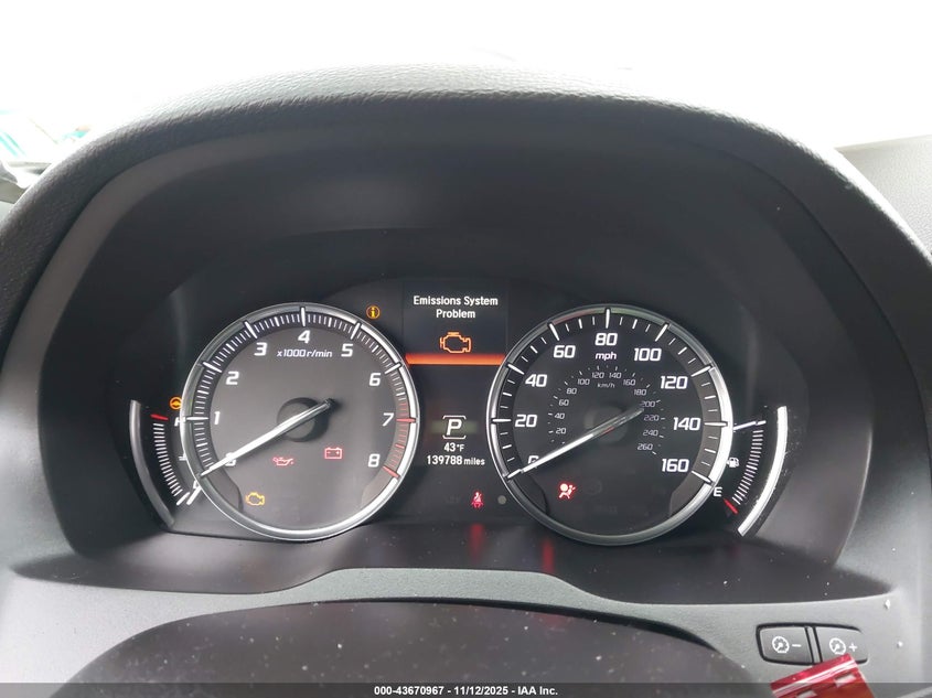 2014 Acura Mdx VIN: 5FRYD3H21EB010851 Lot: 43670967