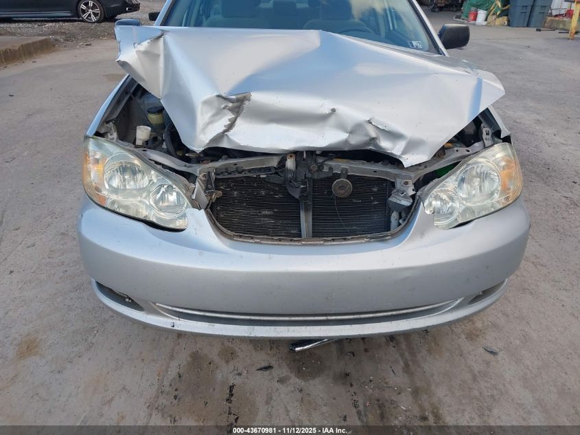 2005 Toyota Corolla Ce VIN: 2T1BR32E85C480472 Lot: 43670981