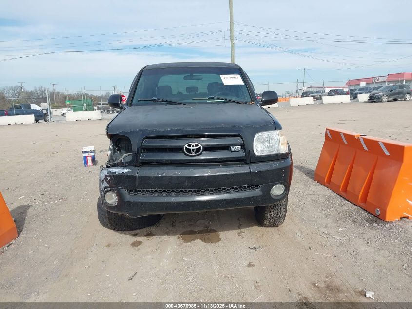 2006 Toyota Tundra Limited V8 VIN: 5TBDT48126S503301 Lot: 43670985
