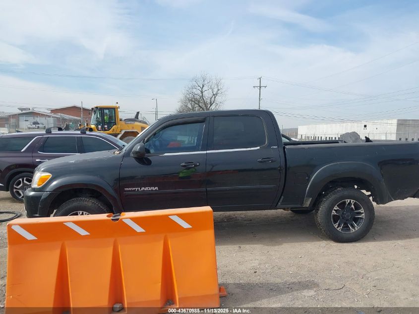 2006 Toyota Tundra Limited V8 VIN: 5TBDT48126S503301 Lot: 43670985