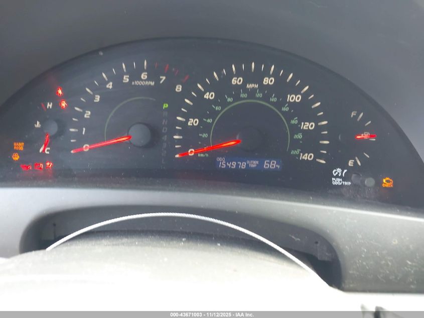 2008 Toyota Camry Le VIN: 4T4BE46K48R029128 Lot: 43671003