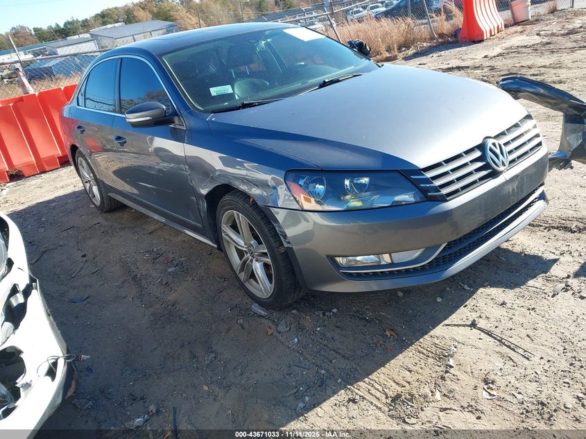 2014 VOLKSWAGEN PASSAT 2.0L TDI SEL PREMIUM - 1VWCN7A34EC045753