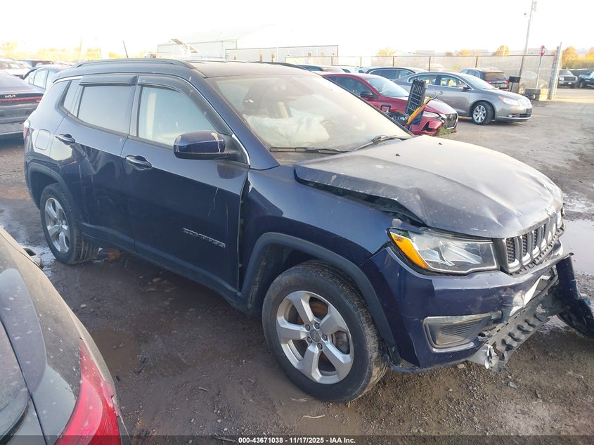 2019 JEEP COMPASS LATITUDE 4X4 - 3C4NJDBB4KT839650