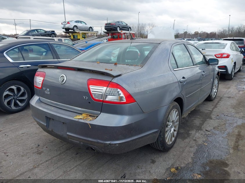 3MEHM08127R652812 2007 MERCURY MILAN photo no. 4