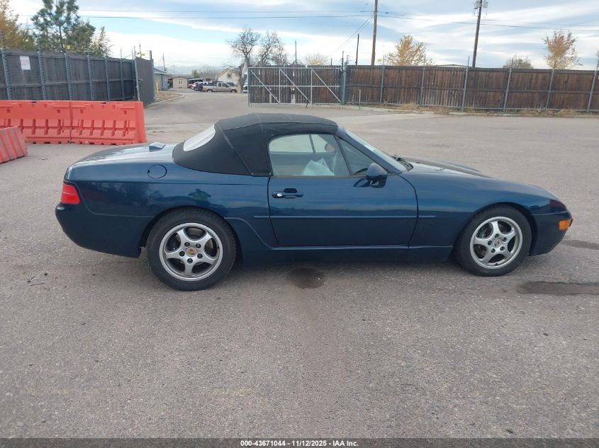 1992 Porsche 968 VIN: WP0CA2965NS840140 Lot: 43671044