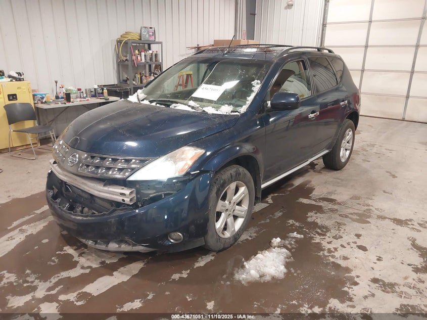 JN8AZ08W36W517239 2006 NISSAN MURANO photo no. 2