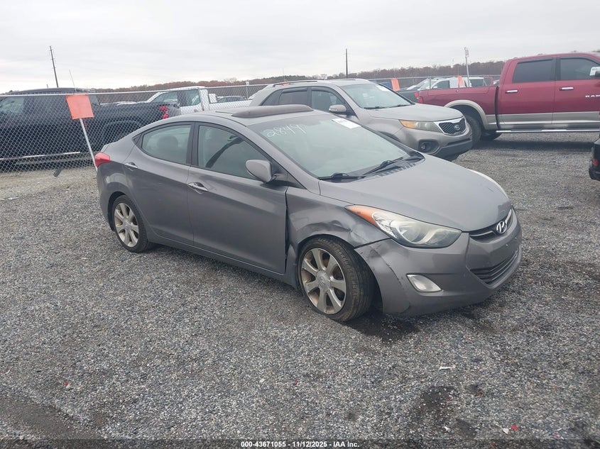 2013 HYUNDAI ELANTRA LIMITED - 5NPDH4AEXDH342849