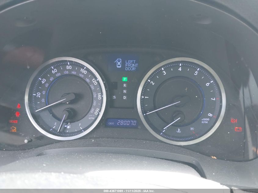 2013 Lexus Is 250 VIN: JTHCF5C27D5062119 Lot: 43671069