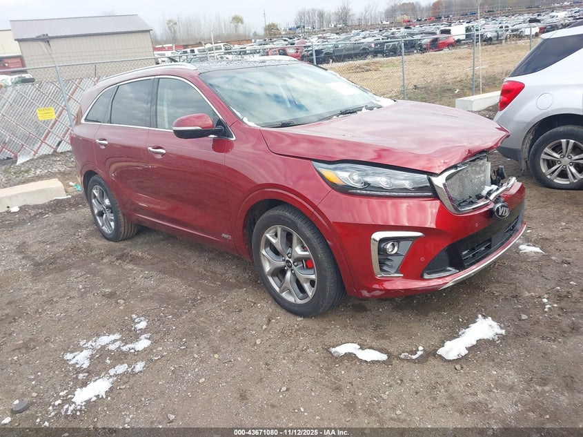 2019 KIA SORENTO 3.3L SX - 5XYPKDA5XKG500917