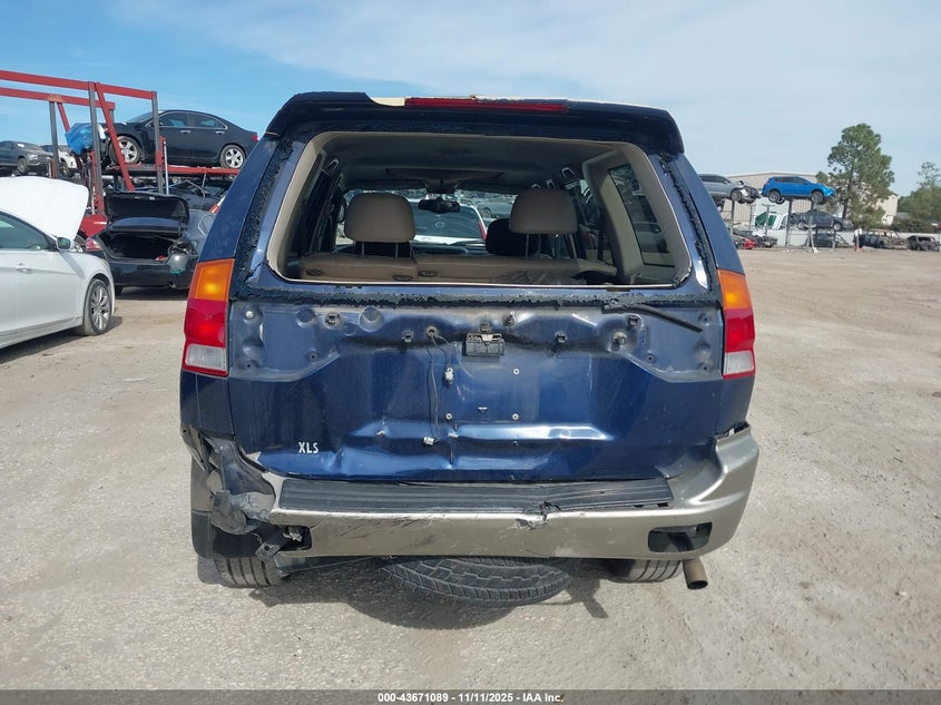 2000 Mitsubishi Montero Sport Ls/Xls VIN: JA4LS31H9YP037137 Lot: 43671089