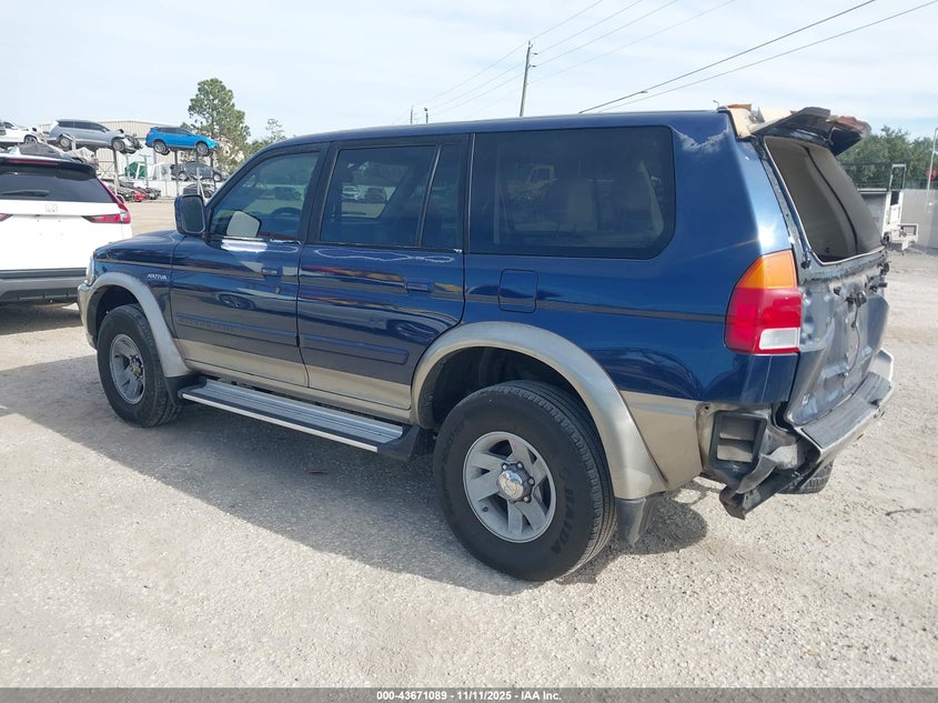 JA4LS31H9YP037137 2000 MITSUBISHI MONTERO SPORT photo no. 3