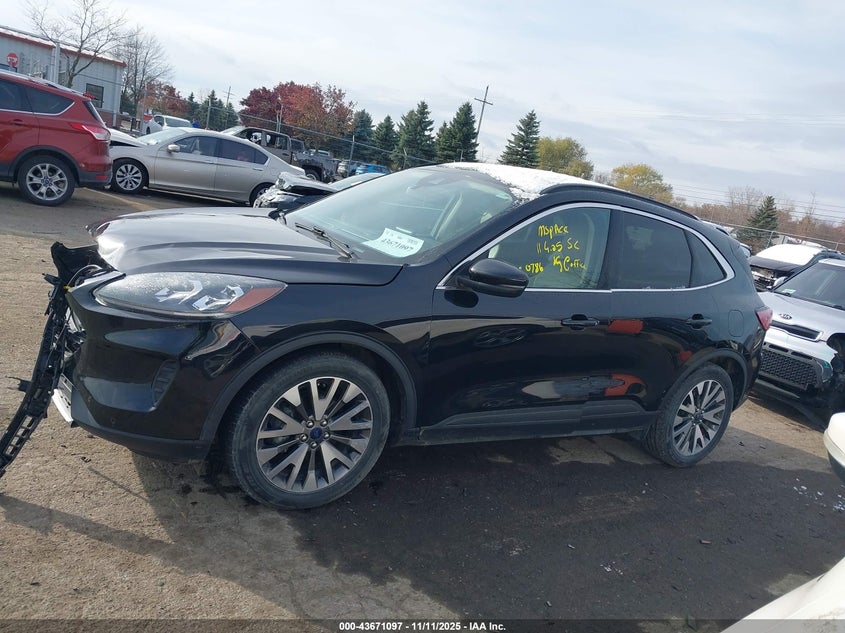 2020 Ford Escape Titanium Hybrid VIN: 1FMCU0DZ0LUB20786 Lot: 43671097