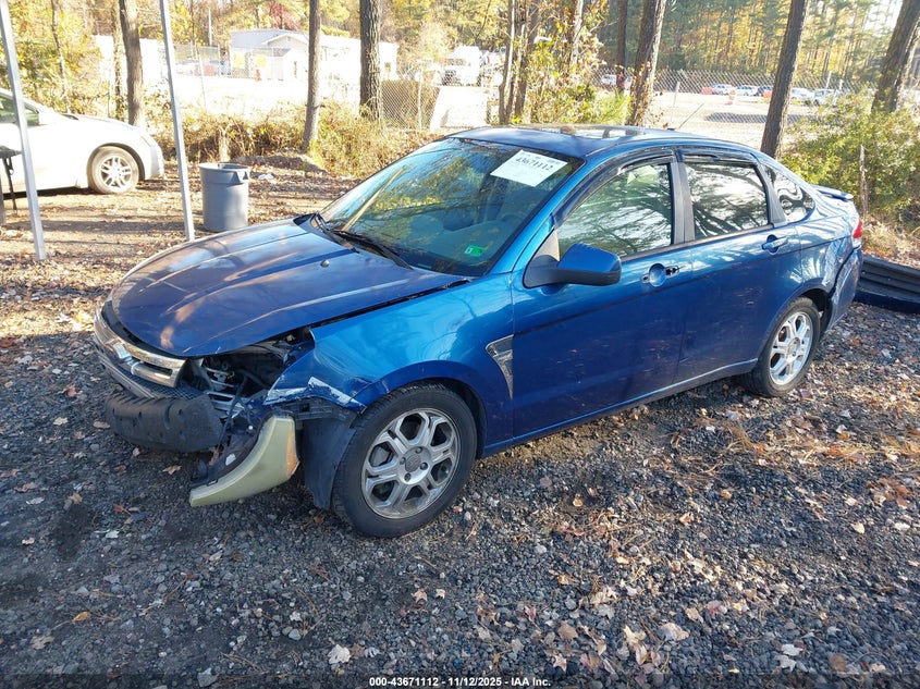 1FAHP35N18W173450 2008 FORD FOCUS photo no. 2