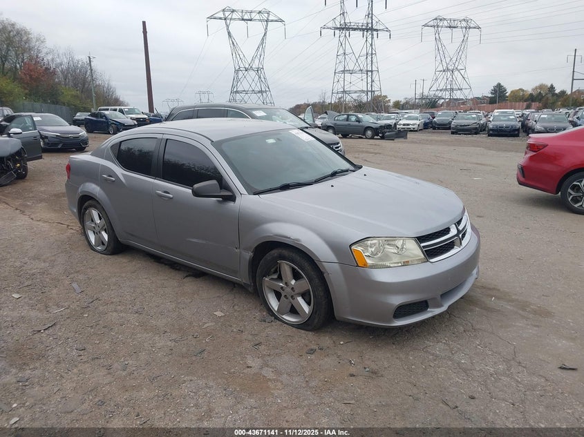 1C3CDZAB1DN632072 2013 DODGE AVENGER photo no. 9