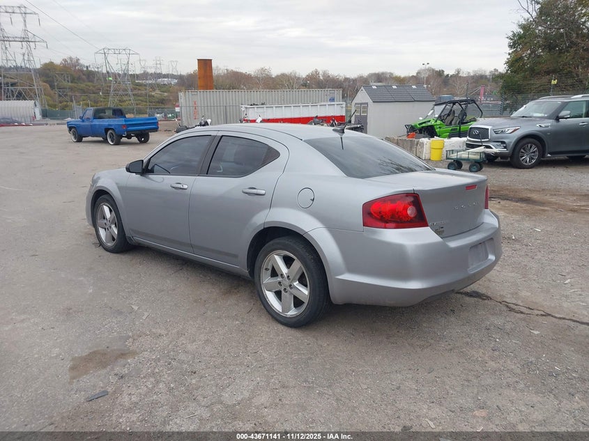 1C3CDZAB1DN632072 2013 DODGE AVENGER photo no. 3