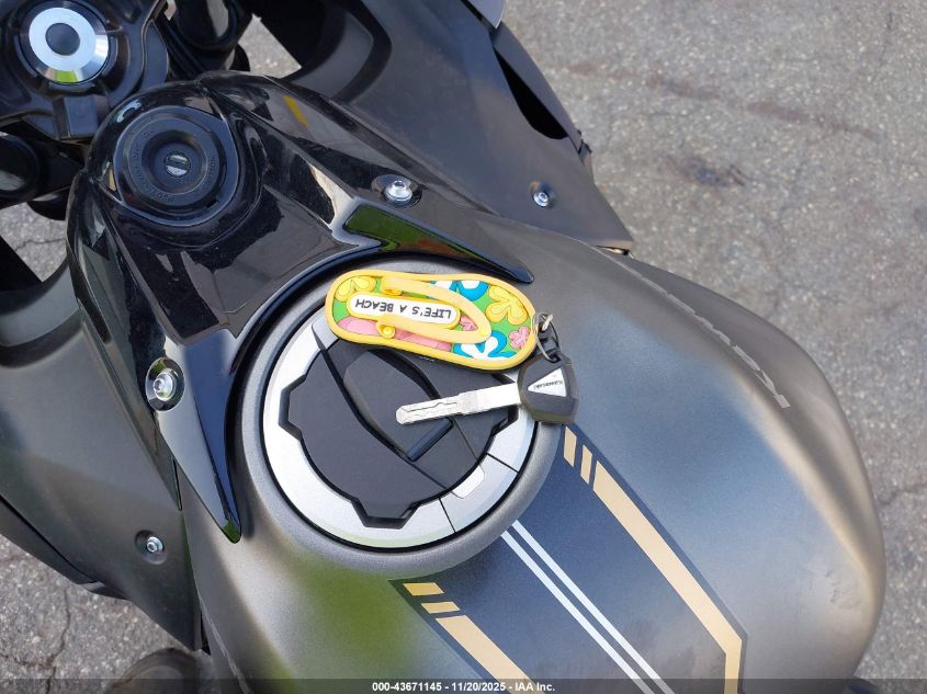 2023 Kawasaki Ex650 R VIN: ML5EXER17PDA89947 Lot: 43671145