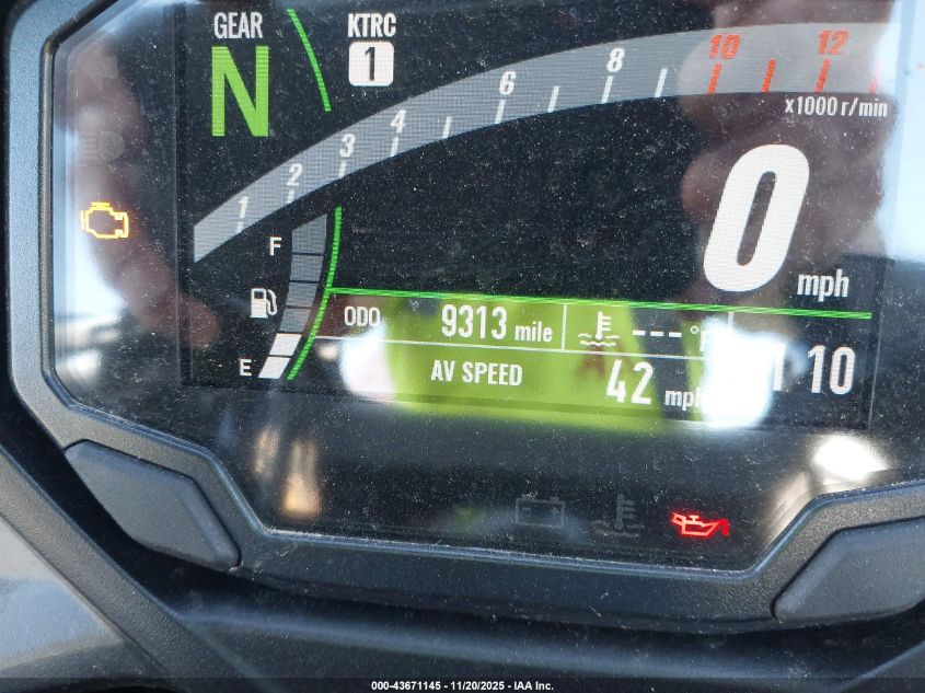 2023 Kawasaki Ex650 R VIN: ML5EXER17PDA89947 Lot: 43671145