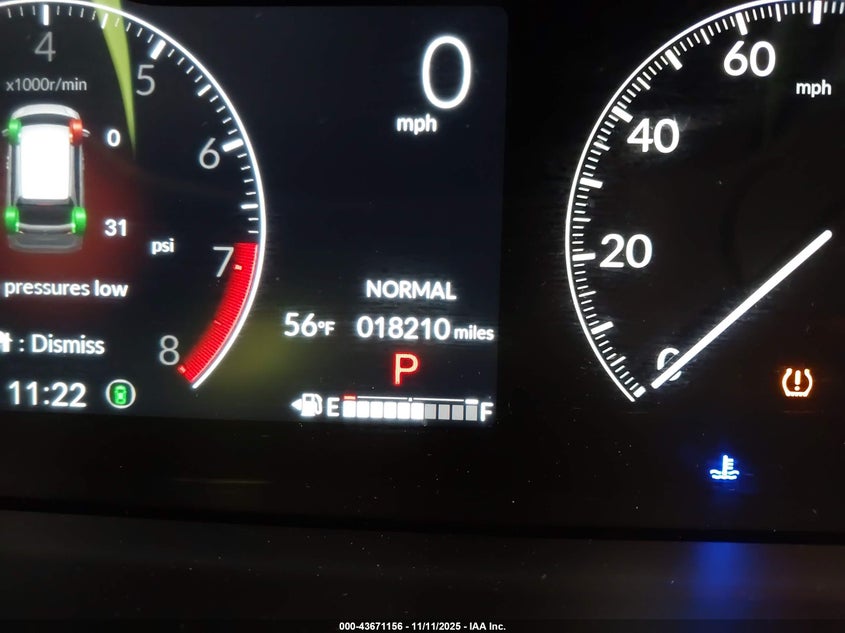 2025 HONDA ODYSSEY EX-L 5FNRL6H65SB059446