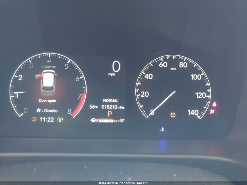 2025 HONDA ODYSSEY EX-L 5FNRL6H65SB059446