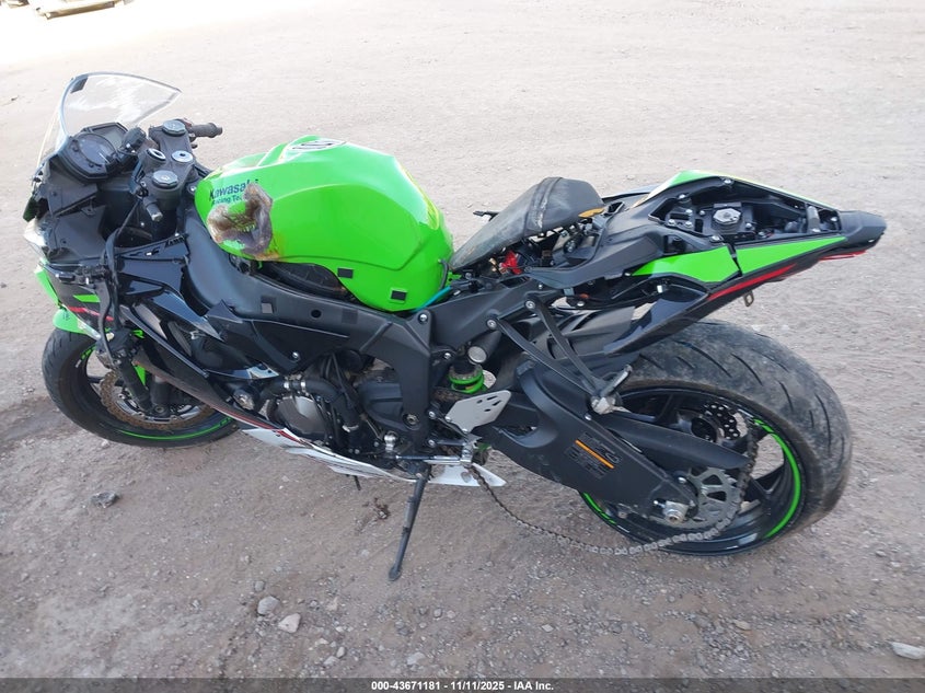 2022 Kawasaki Zx636 K VIN: JKBZXJG1XNA020397 Lot: 43671181