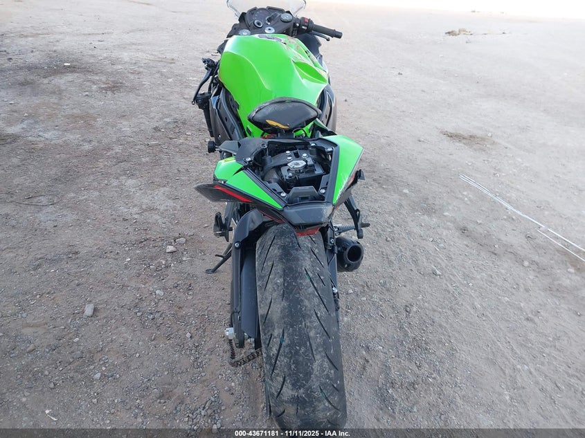 2022 Kawasaki Zx636 K VIN: JKBZXJG1XNA020397 Lot: 43671181