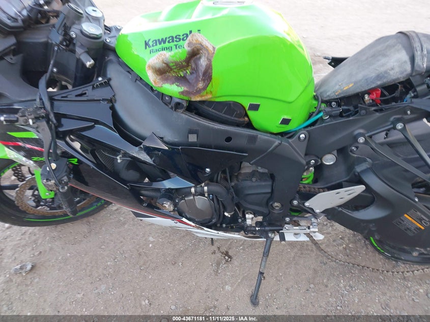 2022 Kawasaki Zx636 K VIN: JKBZXJG1XNA020397 Lot: 43671181