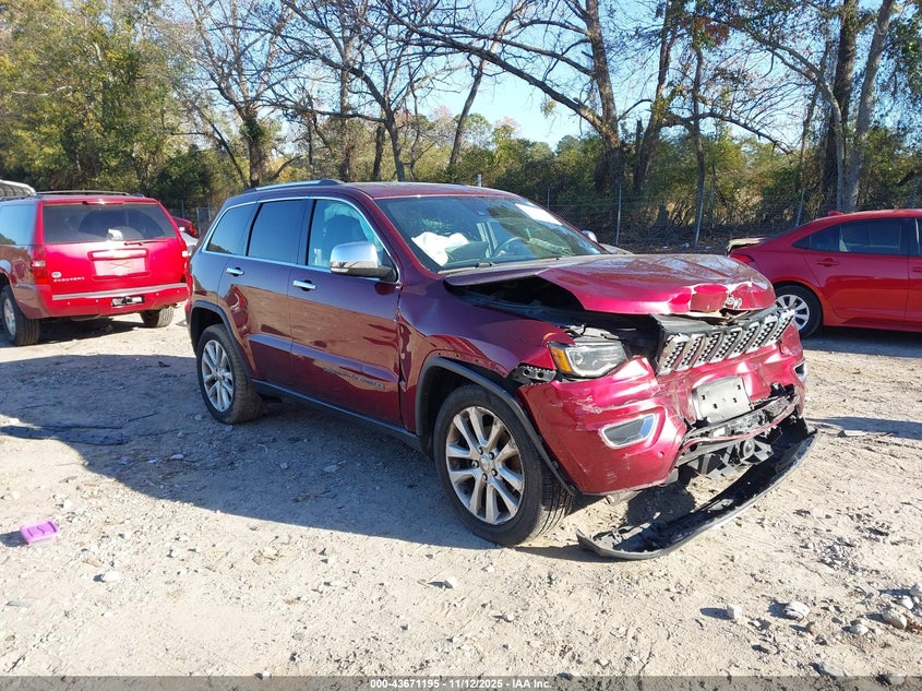 2017 JEEP GRAND CHEROKEE LIMITED 4X4 - 1C4RJFBG1HC627608