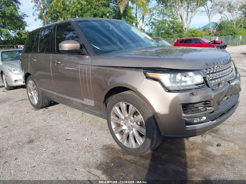 LAND ROVER RANGE ROVER 5.0L V8 SUPERCHARGED