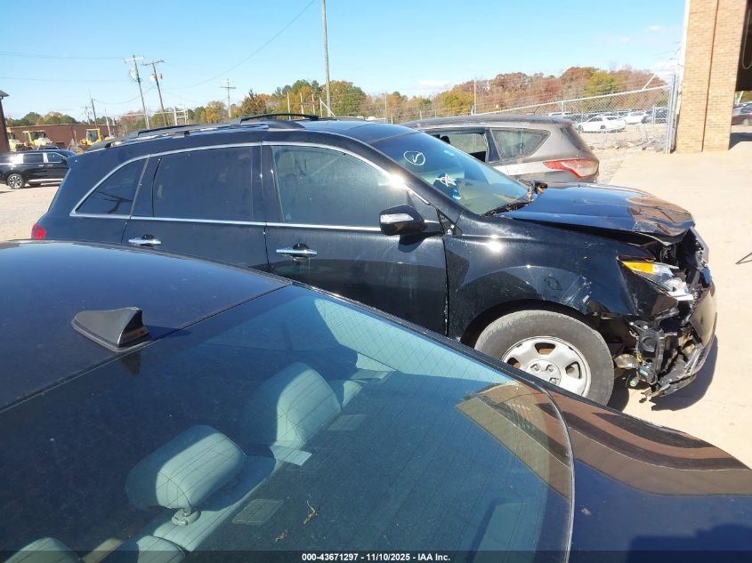 2012 Acura Mdx Advance Package VIN: 2HNYD2H65CH517350 Lot: 43671297