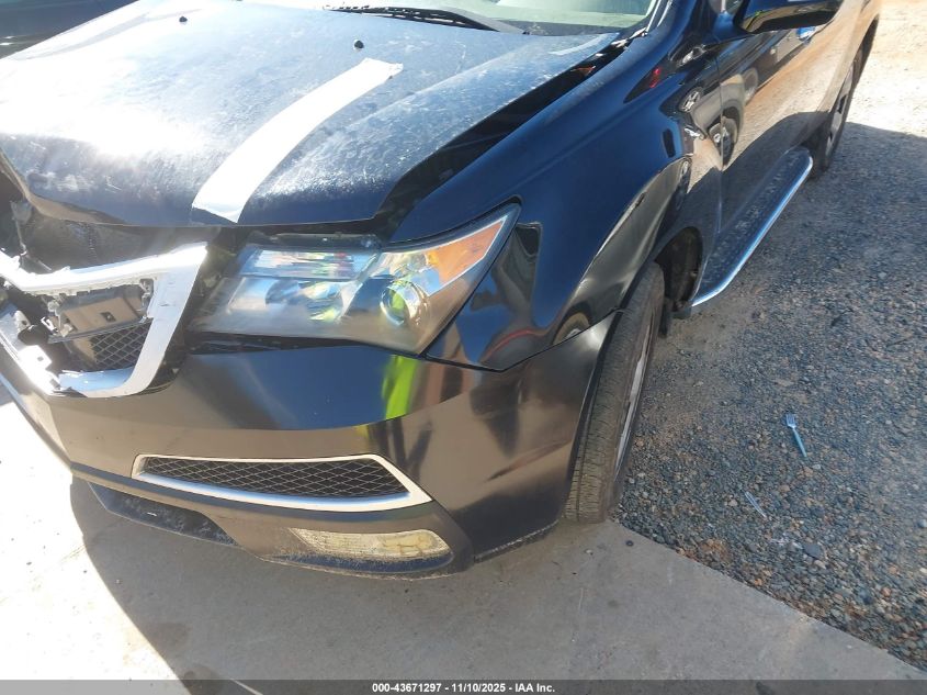 2012 Acura Mdx Advance Package VIN: 2HNYD2H65CH517350 Lot: 43671297