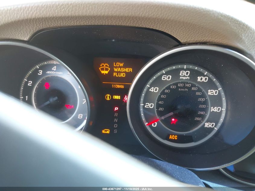 2012 Acura Mdx Advance Package VIN: 2HNYD2H65CH517350 Lot: 43671297