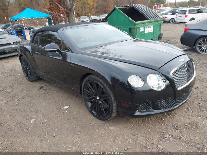 2014 BENTLEY CONTINENTAL GTC SPEED - SCBGC3ZA2EC091087