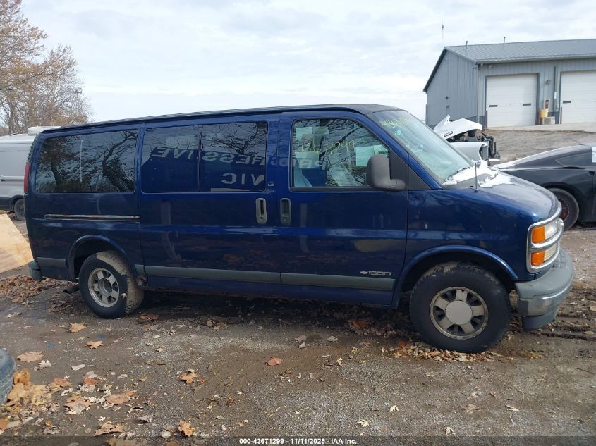 2000 Chevrolet Express VIN: 1GNFG15M7Y1191016 Lot: 43671299