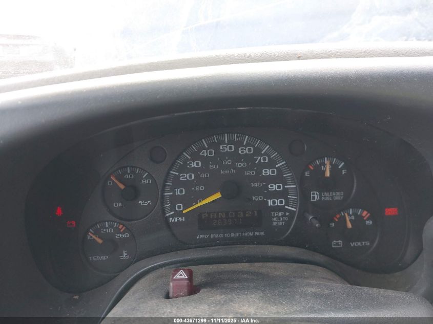 2000 Chevrolet Express VIN: 1GNFG15M7Y1191016 Lot: 43671299