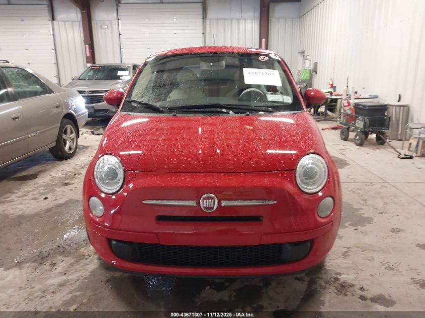 2013 Fiat 500 Pop VIN: 3C3CFFARXDT748327 Lot: 43671307