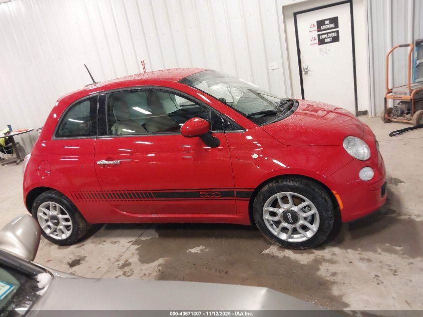 2013 Fiat 500 Pop VIN: 3C3CFFARXDT748327 Lot: 43671307