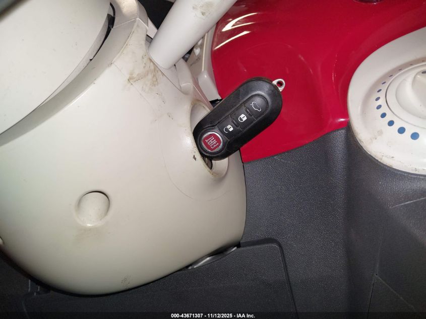 2013 Fiat 500 Pop VIN: 3C3CFFARXDT748327 Lot: 43671307