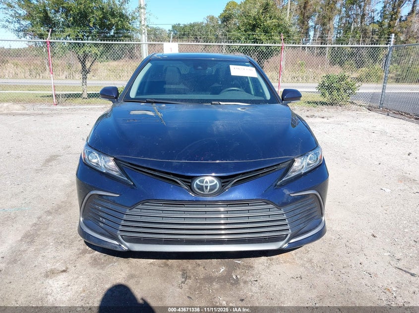 2022 TOYOTA CAMRY LE 4T1R11AK4NU690485