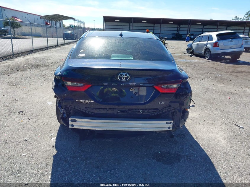2022 TOYOTA CAMRY LE 4T1R11AK4NU690485