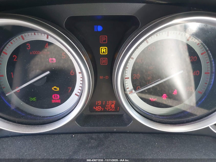 2009 Mazda Mazda6 I Grand Touring VIN: 1YVHP82AX95M40238 Lot: 43671338