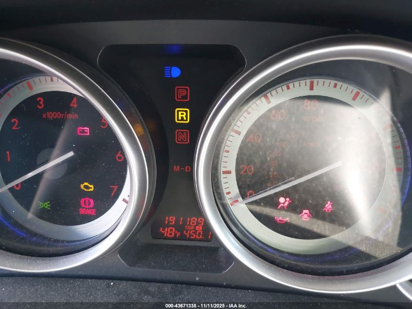 2009 Mazda Mazda6 I Grand Touring VIN: 1YVHP82AX95M40238 Lot: 43671338