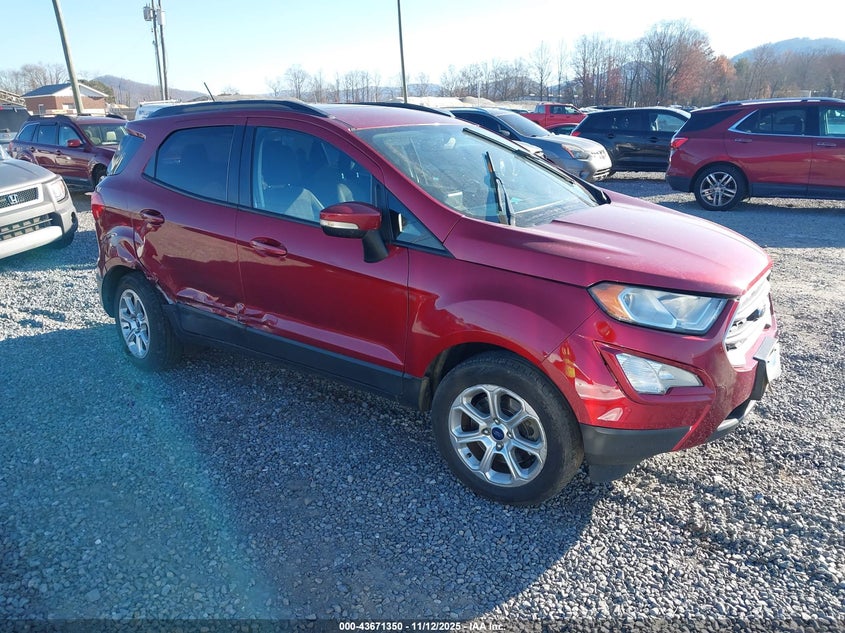 2018 FORD ECOSPORT SE - MAJ3P1TE2JC168458