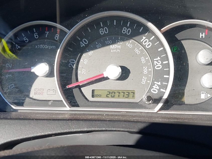 2007 Kia Sorento VIN: KNDJD736075695952 Lot: 43671360