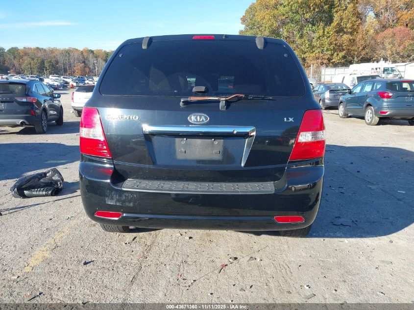 2007 Kia Sorento VIN: KNDJD736075695952 Lot: 43671360