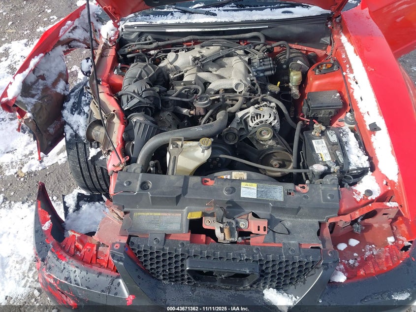 2001 Ford Mustang VIN: 1FAFP44451F142732 Lot: 43671362