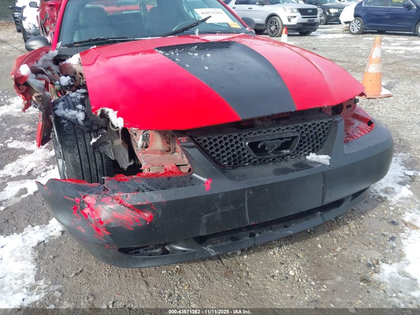 2001 Ford Mustang VIN: 1FAFP44451F142732 Lot: 43671362
