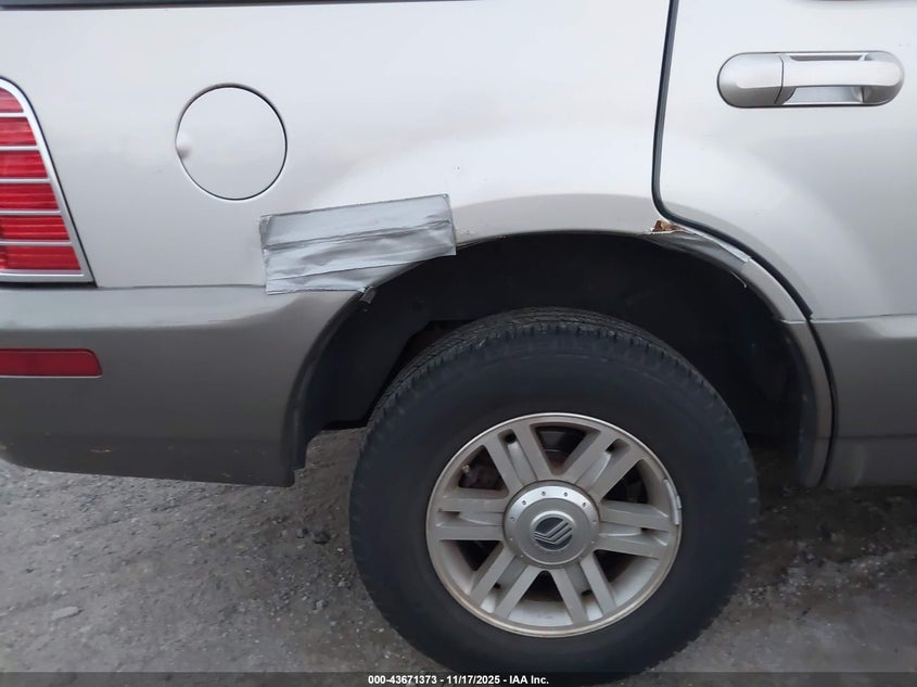 2004 Mercury Mountaineer VIN: 4M2ZU86WX4UJ11329 Lot: 43671373